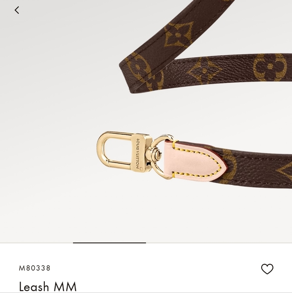 Louis Vuitton MM Monogram Dog Leash and Collar - Picture 6 of 16